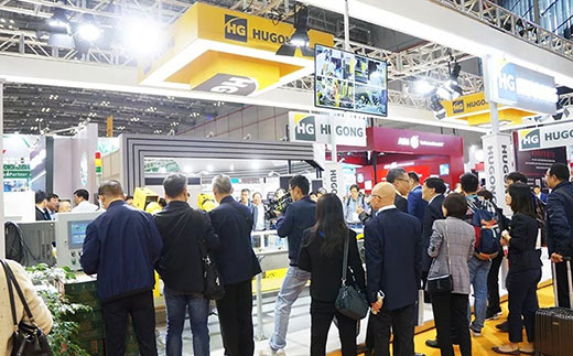 第二屆進博會滬工意大利CEA展位人氣爆棚 第二屆進博會滬工意大利CEA展位人氣爆棚